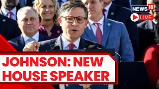 Mike Johnson News LIVE | US House Votes For Speaker Mike Johnson LIVE | GOP Nominee Johnson | N18L