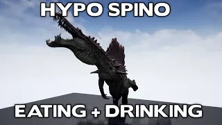 The Isle: HYPO SPINO KILLING SHANT + EATING/DRINKING ANIMATIONS {Ep.236}