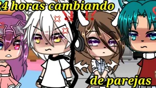 ✨😂 24 horas cambiando de parejas 😂✨//colaboración con @Melaniekun12 //•Bere_Gacha•