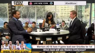 ESPN First Take   San Antonio Spurs vs Golden State Warriors   Win Western Conference