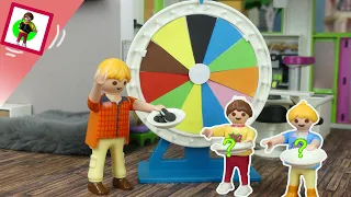 Playmobil Film "Glücksrad entscheidet was wir essen" Familie Jansen / Kinderfilm / Kinderserie