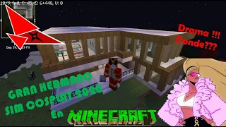 casa estudio Gran Hermano Sim Cosplay 2020 en Minecraft