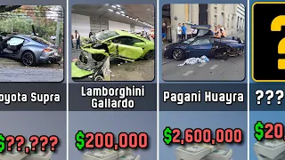 Comparison: Expensive Car Crashes