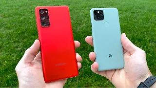 Samsung Galaxy S20 FE vs Google Pixel 5