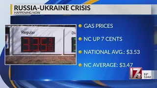 Gas prices on the rise faster now that Russia has attacked Ukraine