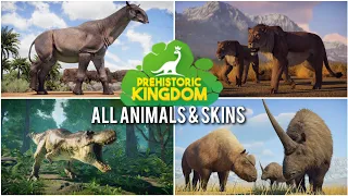 Prehistoric Kingdom: (Update 10) All Animals + Skins Showcase