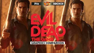 Evil Dead The Game | Graphics Comparison | PS5 VS XBOXSX | NV Game Zone
