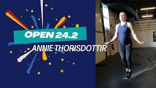 Annie takes on Open workout 24.2