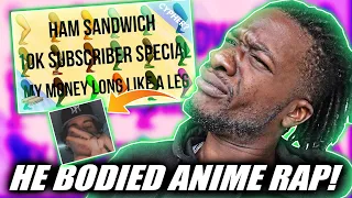 TY WILD DESTROYED ANIME RAP! | Ham Sandwich - MY MONEY LONG LIKE A LEG: THE ANTHOLOGY (REACTION)