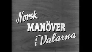 Manøver i Dalarna