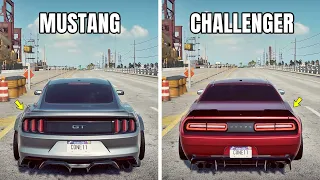 NFS Heat: MUSTANG GT VS CHALLENGER SRT8 (WHICH IS FASTEST?)