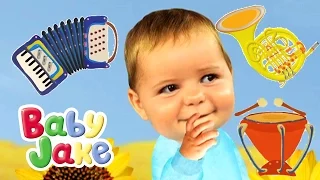 Baby Jake & Musical Instruments for Kids - Yacki Yacki Yoggi Songs  Compilation