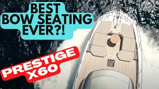 Prestige X60 - Revolutionary Yacht from Cannes Yachting Festival 2022 - best Prestige Yacht ever?