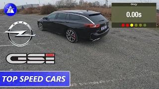 Opel Insignia GSI TOP SPEED DRIVE ON GERMAN AUTOBAHN *Dragy acceleration 0-100/100-200 km/h HQ SOUND