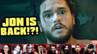 Reactors Reaction To Seeing Jon Snow Bewildering Revival On Game Of Thrones | Mixed Reactions