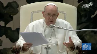 Papa Francesco, Udienza Generale del 4 agosto 2021