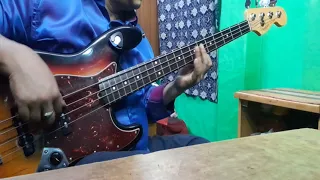 SAAT SAMUNDAR PAAR ME TERE(VISHWATMA)BASS GUITAR COVER