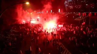 11 listopada 2018 Warszawa Marsz Niepodległości - krótka relacja - Independence March in Poland