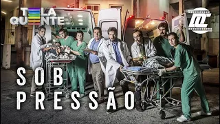 Chamada da série "Sob Pressão" em Tela Quente 06/06/2022