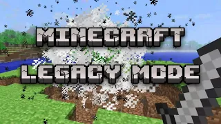 Minecraft Legacy Mode - Alpha Caves are Scary