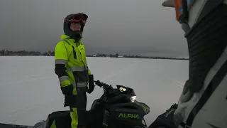 Arctic  Cat Alpha One 154 & Arctic Cat Hardcore  m8000 ripping