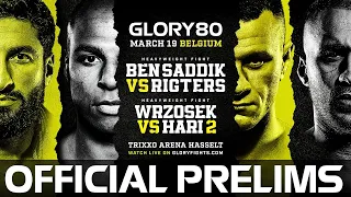 Glory 80 prelims Full Fights  2022!  #badrhari #glory80 #بدر_هاري