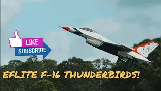 Eflite F-16 Thunderbirds 80mm EDF RC Jet!