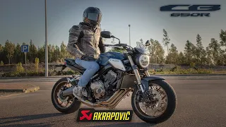 A CB650R DO AÇO *FULL AKRAPOVIC*