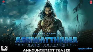 The Immortal Ashwatthama - HINDI Trailer | Shahid Kapoor | Allu Arjun | Sara Ali Khan |