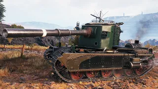 FV4005 Stage II- НЕ РЕАЛЬНЫЕ ВАНШОТЫ НА БАБАХЕ - World of Tanks