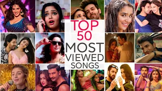 Top 50 Most Viewed Indian Songs on Youtube of All Time | Top Hitz