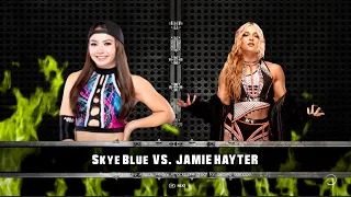 WWE 2k22 💭DREAM UNIVERSE HD. AEW Dynamite 11/09/22 Co-Main- Jamie Hayter vs Skye Blue