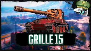 WoT | Grille 15 • Mesterlövész a gyártelepen [9K DMG]