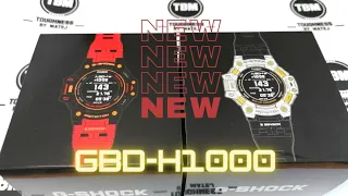 G Shock GBD H1000 G Squad nowe wersje kolorysytczne, ciekawostki by Matej, G-Shock Polska