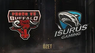 Phong Vũ Buffalo ( PVB ) vs Isurus Gaming ( ISG ) Maç Özeti | MSI 2019 Ön Eleme 1. Gün