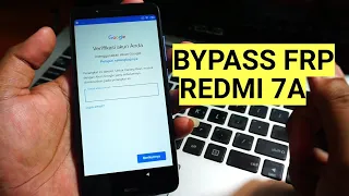 Bypass frp redmi 7a remove account google senam jari