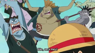 Luffy usa Haki do Rei na Ilha dos Homens-Peixe!