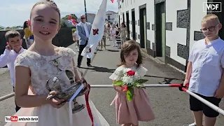 Cortejos e Distribuição das Rosquilhas Império da Trindade do Cabo Branco 2024 Madalena Ilha Pico