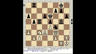 Winston Gerald, Mansfield Thomas vs Diaz Rosas, Julio Cesar | 44th Chess Olympiad 2022, Chennai