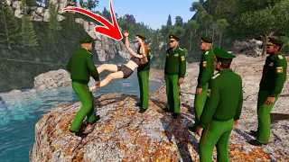 🔴 HAPPENING TODAY! On the cliff, the sniper saves the Ukrainian girl who was about to be thrown