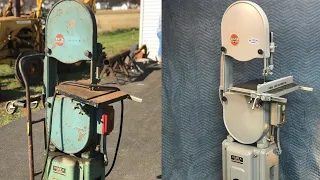 Delta 14" Bandsaw Restoration | How To Restore Your Classic Bandsaw Machine