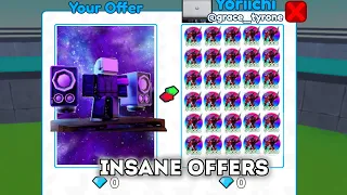 CRAZY OFFERS! 😱 | What do people offer for Dj Tv? (Toilet Tower Defense)