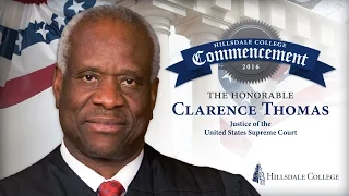 Clarence Thomas Speaks at Hillsdale College's Commencement Ceremony