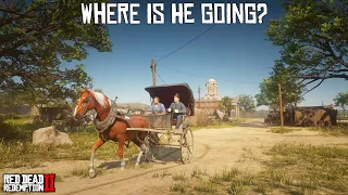 Arthur Requests a Ride in Blackwater | RDR2