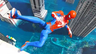 GTA 5 Ragdolls Spiderman Jumps/Fails (Euphoria Physics) 184