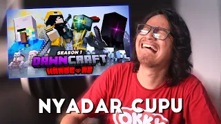 ngereact gameplay OP om @Rianiayan di DAWNCRAFT - LANGSUNG PRAKTEK