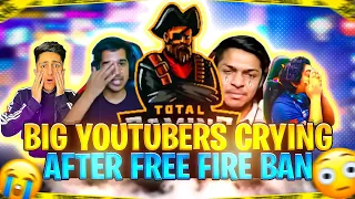 Total Gaming And Gyan Gaming Crying 😭 After Free Fire Ban Video Leaked | Free Fire Ban !!🔥😱