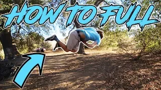 HOW TO DO A STANDING FULL! *EASY* (Gymnast & Cheat Full)