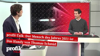 profil-Talk: Thomas Schmids Handy ist "Mensch des Jahres 2021"