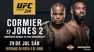 Daniel Cormier vs Jon Jones UFC 214 FULL FIGHT